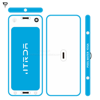 JTRDA 210cm Inflatable Water Yoga Mat