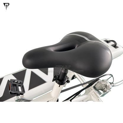 JTRDA Inflatable Water Bike White Color One Person