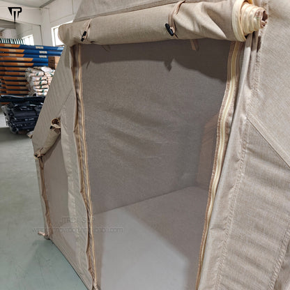 JTRDA Inflatable Full Drop Stitch Windproof Portable Family Water Camping Tent with Drop Stitch Floor