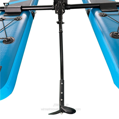 JTRDA Inflatable Water Bike Bicycle Blue Color One Person