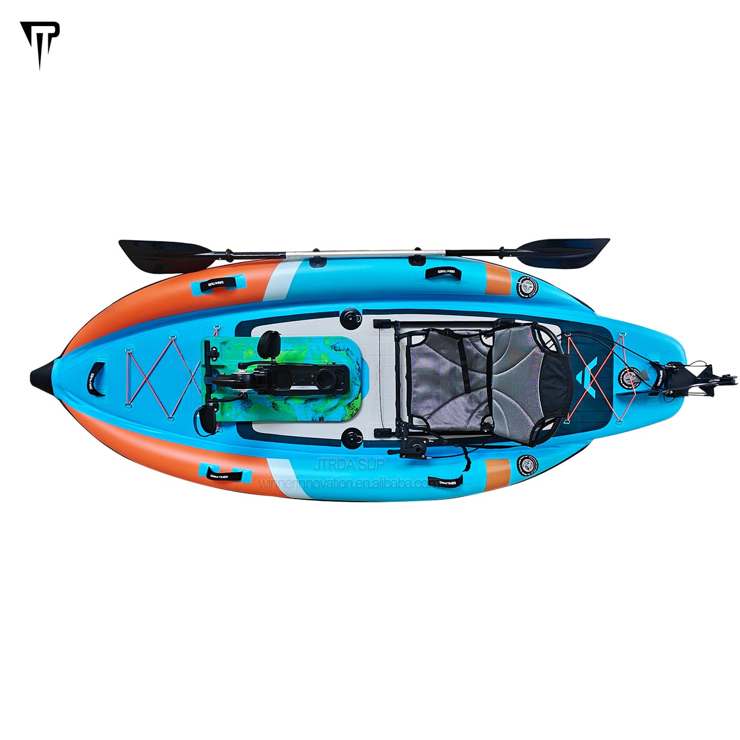 Blue&Orange Color Pedal kayak