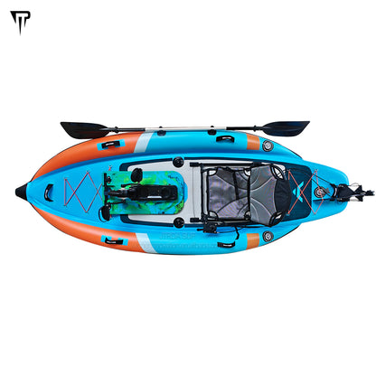 Blue&Orange Color Pedal kayak