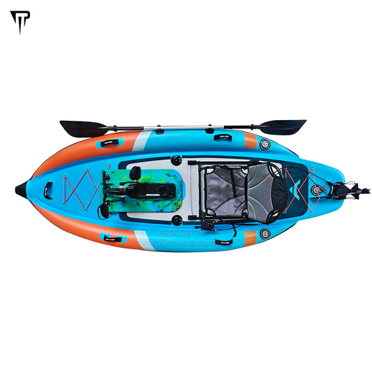 Blue&Orange Color Pedal kayak