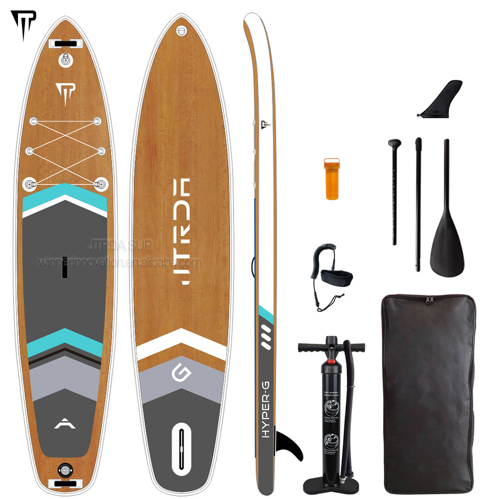 JTRAD ISUP wooden design paddle board inflatable