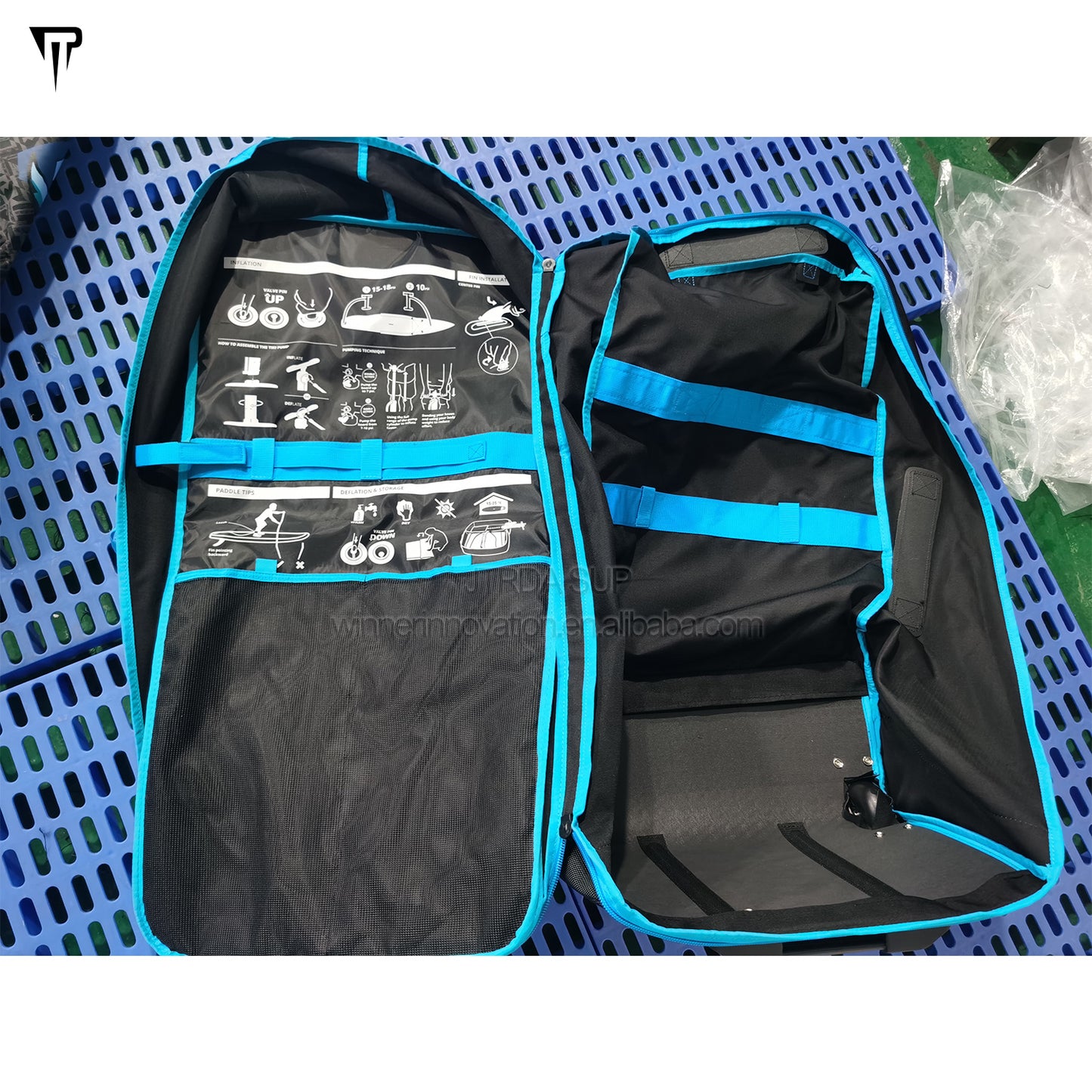 JTRDA High-end Quality RPET(Recycled PET) Roller Bag