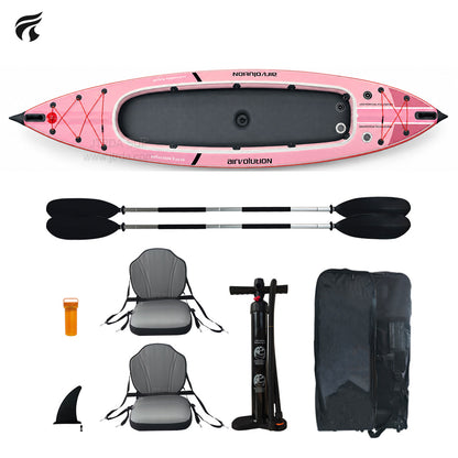 JTRDA Inflatable 2 Person Patent Drop Stitch Kayak Full set
