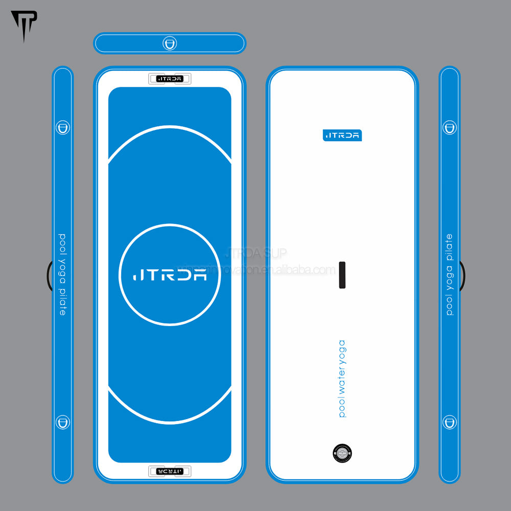 JTRDA floating inflatable water pool indoor yoga mat