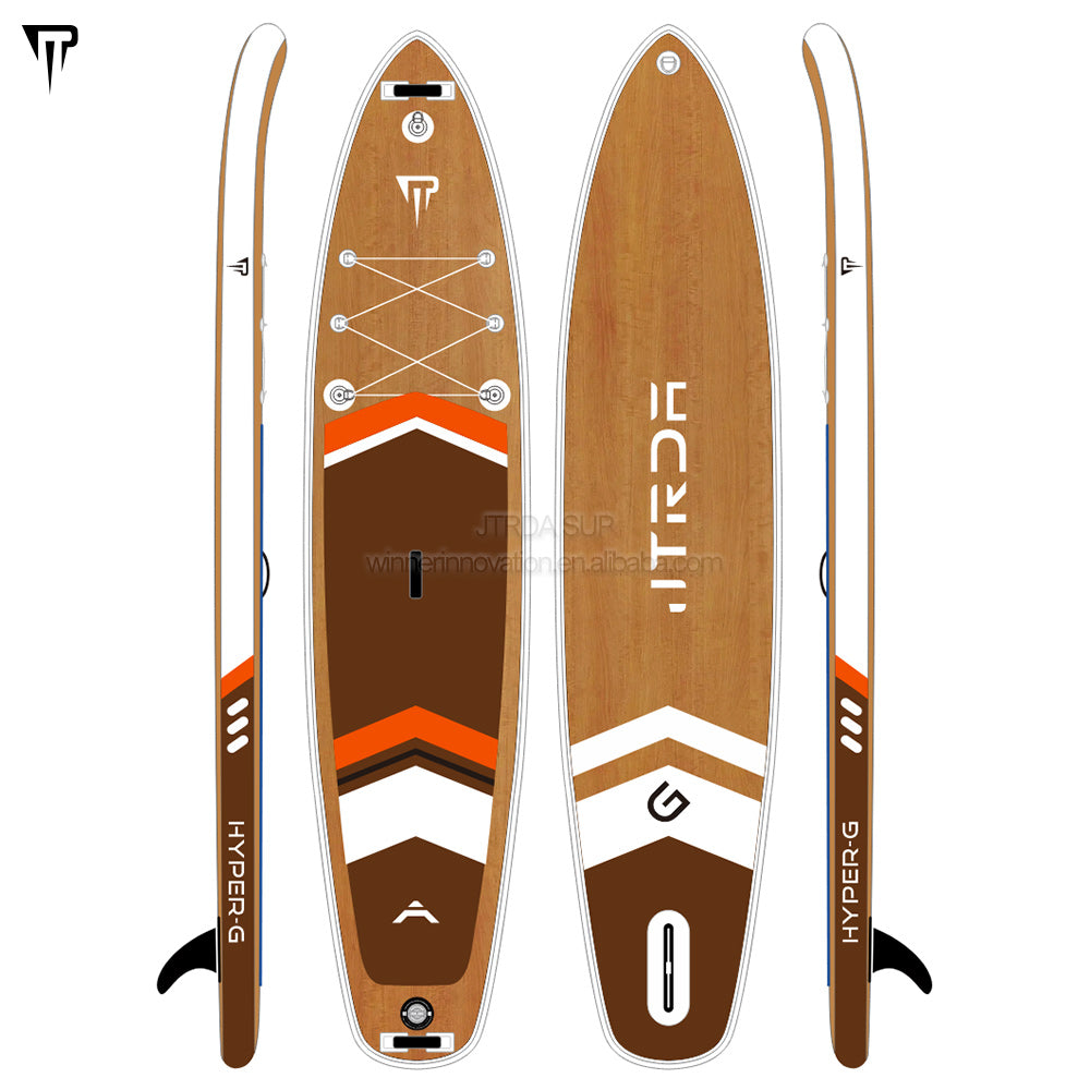 JTRAD ISUP wooden design paddle board inflatable