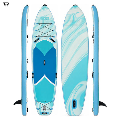 JTRDA 11'6x35"x6" Blue Fluid Design Full Set Accessories