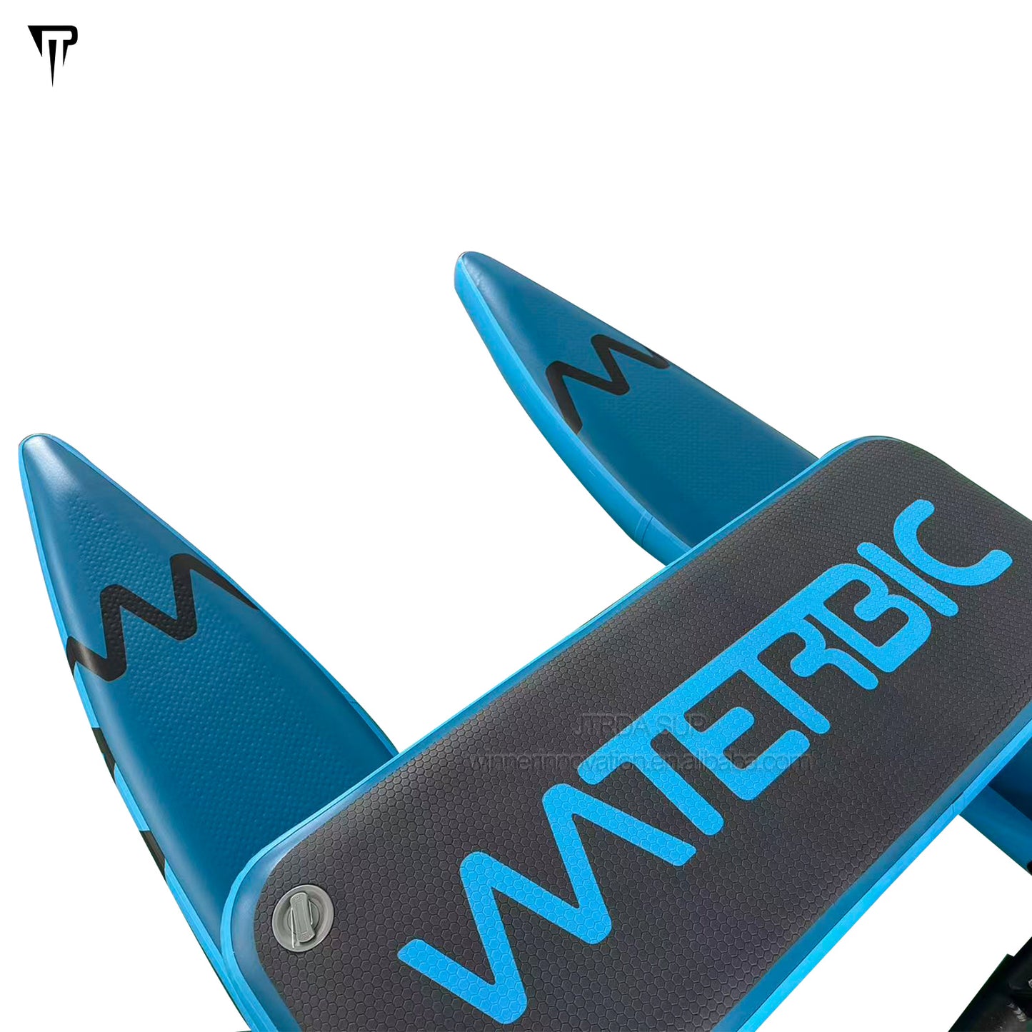 JTRDA Inflatable Water Bike Bicycle Blue Color One Person