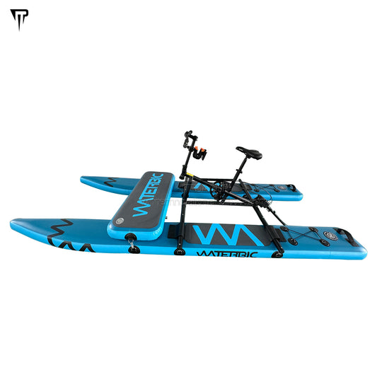 Bicicleta acuática inflable JTRDA, color azul, para una persona