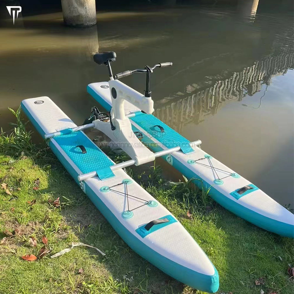 bike pedal kayak JTRDA inflatable water pedal bike set for 1 person / 2 person
