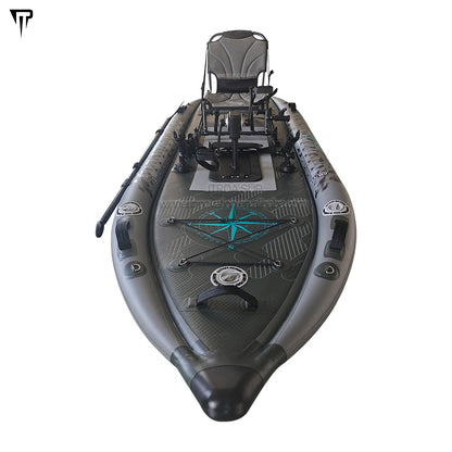 Pedal fishing boat