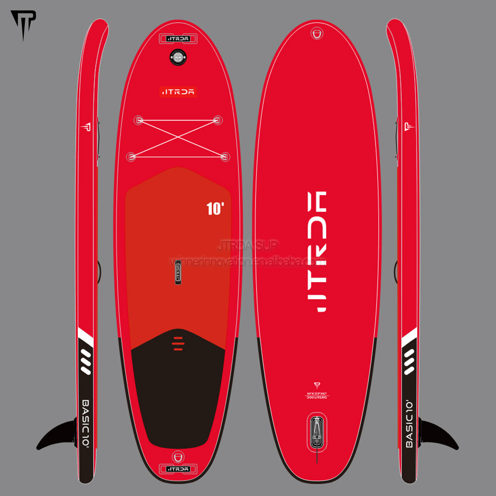 JTRDA 10'x33"x6" inflatable SUP drop stitch