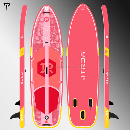 JTRDA 11FT Super Wide 89cm Width Super Stable Inflatable Paddle Board