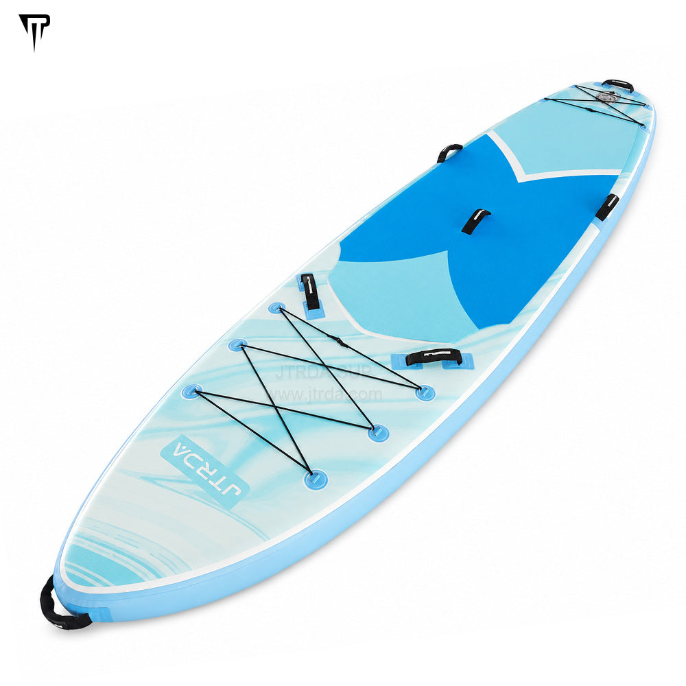JTRDA 11'6x35"x6" Blue Fluid Design Full Set Accessories