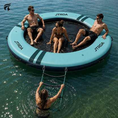 JTRDA Rope ladder Carabiner connection for water paltfrom hammocks