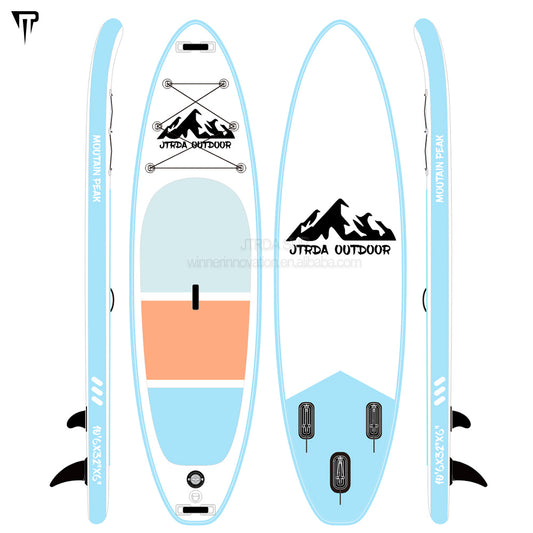 JTRDA 10’6 mountain peak inflatable paddleboard