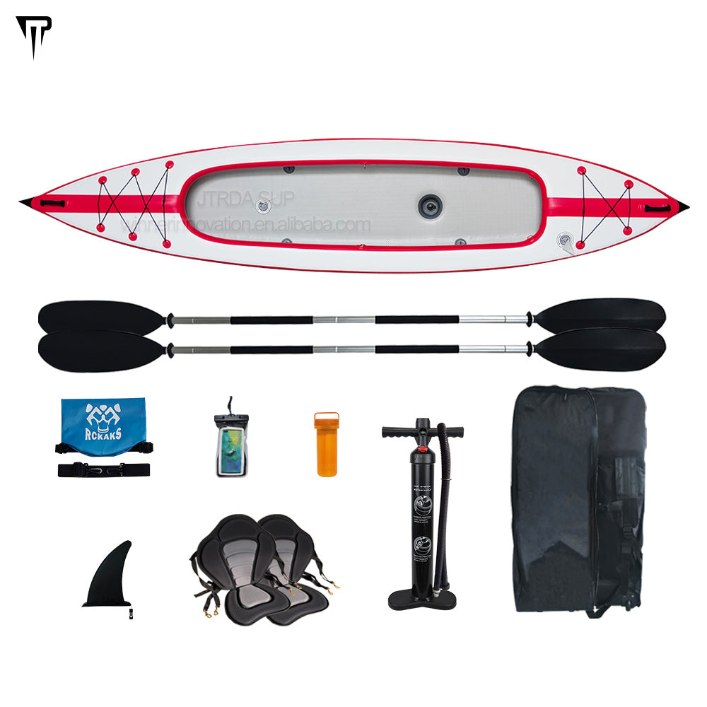 JTRDA Inflatable Drop Stitch Kayak Two Person