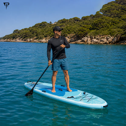 JTRDA 11'6x35"x6" Blue Fluid Design Full Set Accessories