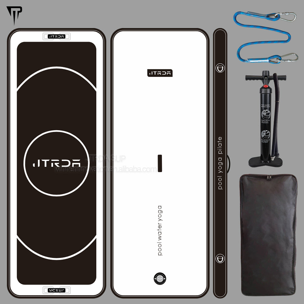 JTRDA floating inflatable water pool indoor yoga mat