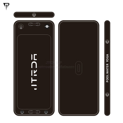 JTRDA 210cm Inflatable Water Yoga Mat