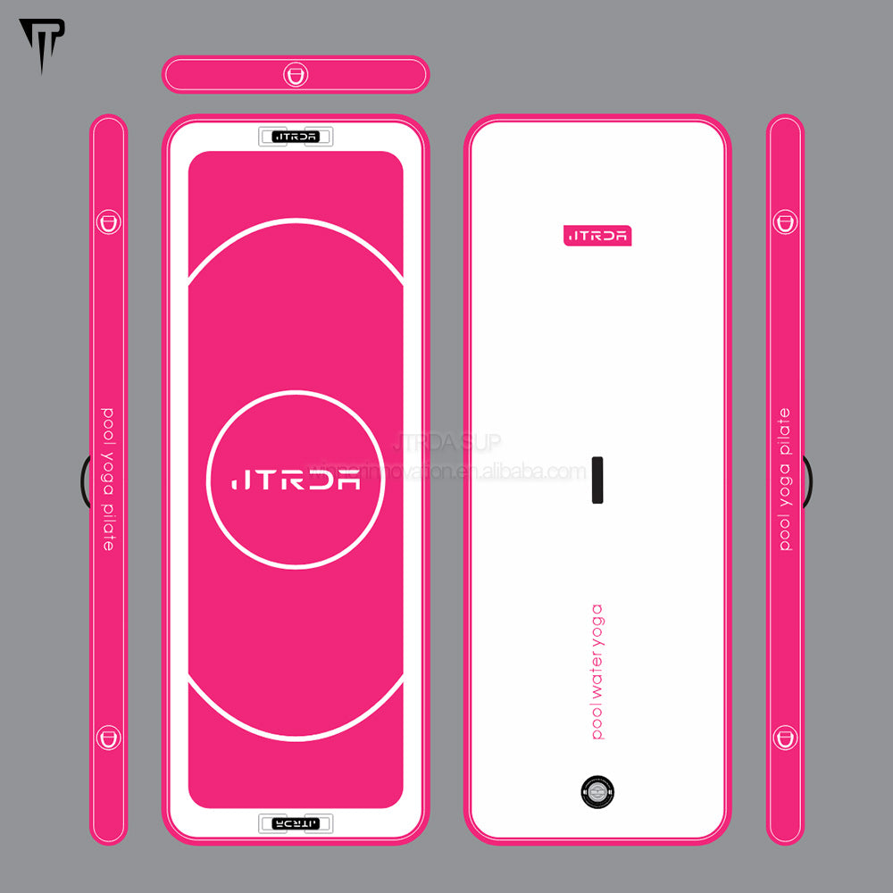 JTRDA floating inflatable water pool indoor yoga mat