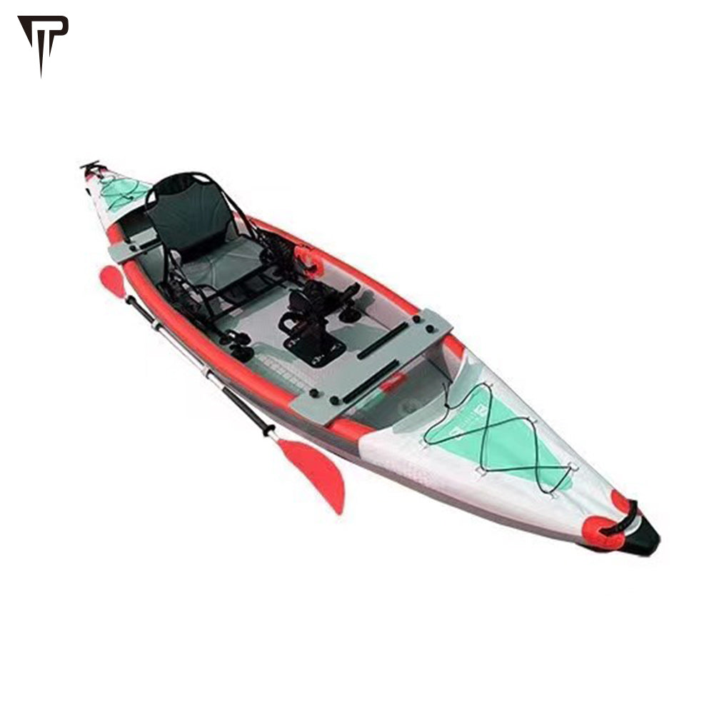 JTRDA inflatable drop stitch Pedal Drive power kayak