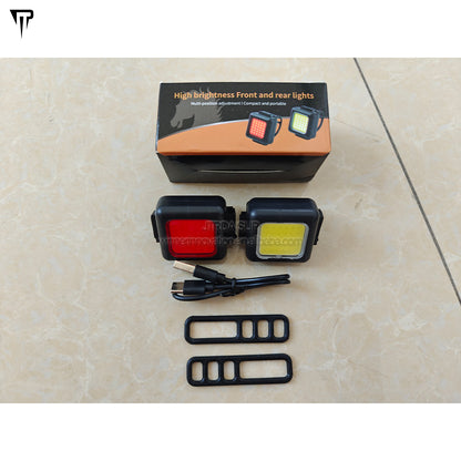 JTRDA hight brightness Front and rear lights paddling at night