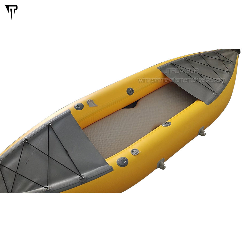 JTRDA Inflatable PVC Kayak Drop Stitch Floor