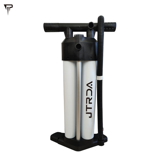New triple action SUP pump with foldable foot