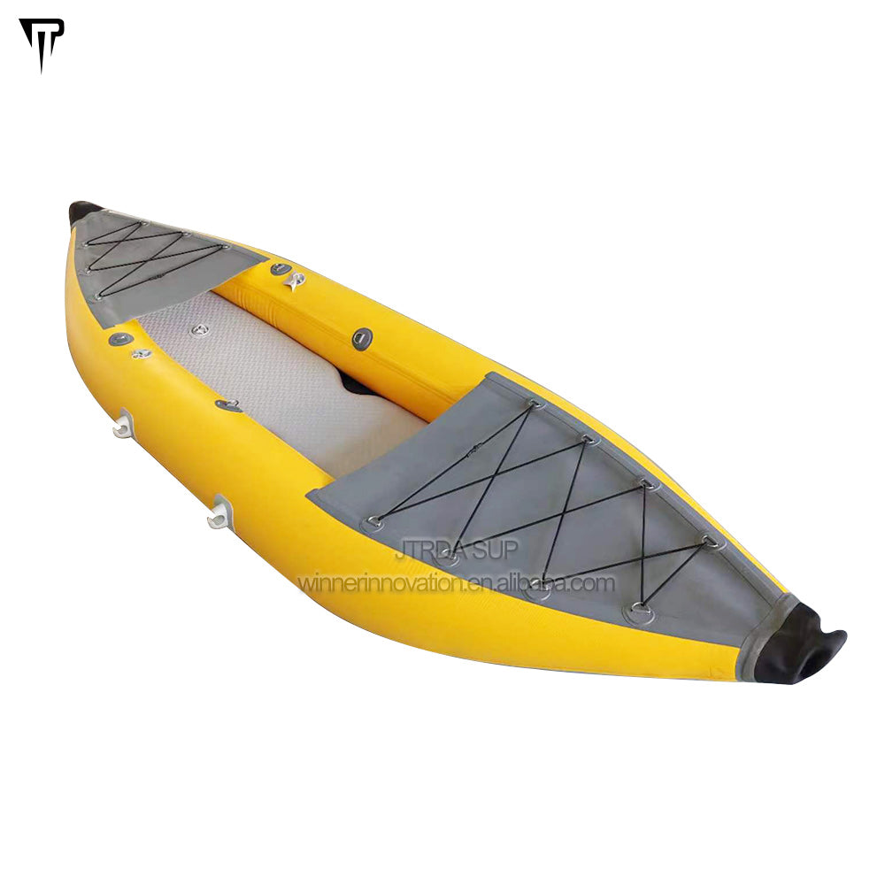JTRDA Inflatable PVC Kayak Drop Stitch Floor