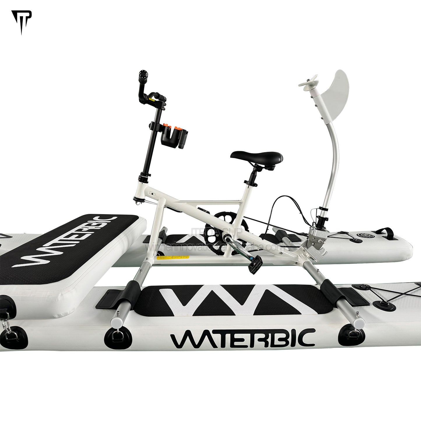 JTRDA Inflatable Water Bike White Color One Person