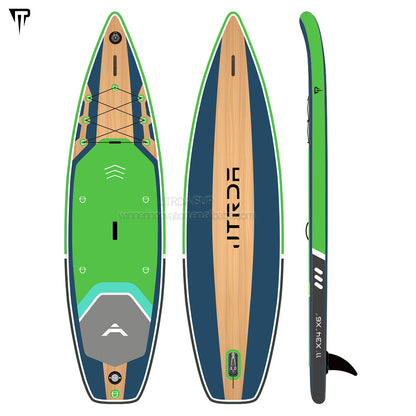 JTRDA 11'x34" wide width inflatable stable touring SUP
