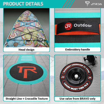 JTRDA 2023 Flower 11' paddle board