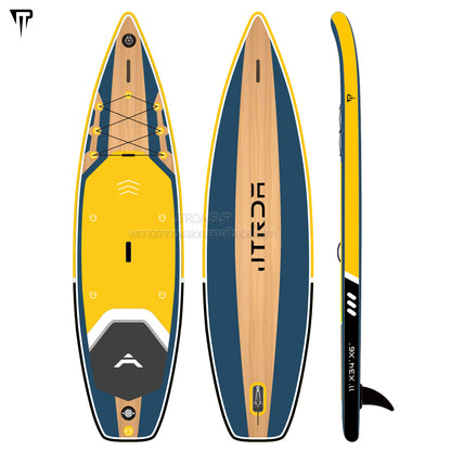JTRDA 11'x34" wide width inflatable stable touring SUP