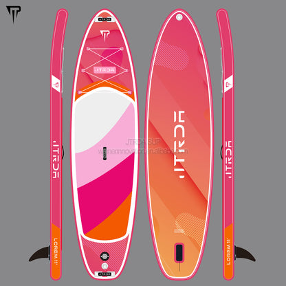 JTRDA pink paddle board inflatable 11'