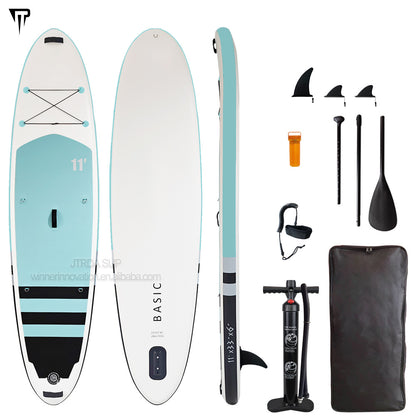 JTRDA basic series 10'6" stand up surfboard inflatable