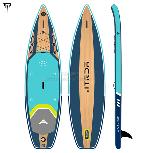 JTRDA 11'x34" wide width inflatable stable touring SUP