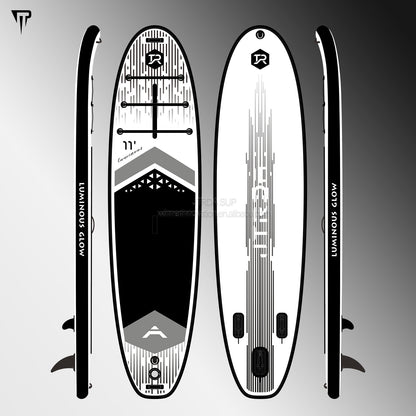 JTRDA 11'x34“ Inflatable Paddle Board Set Luminous Glow