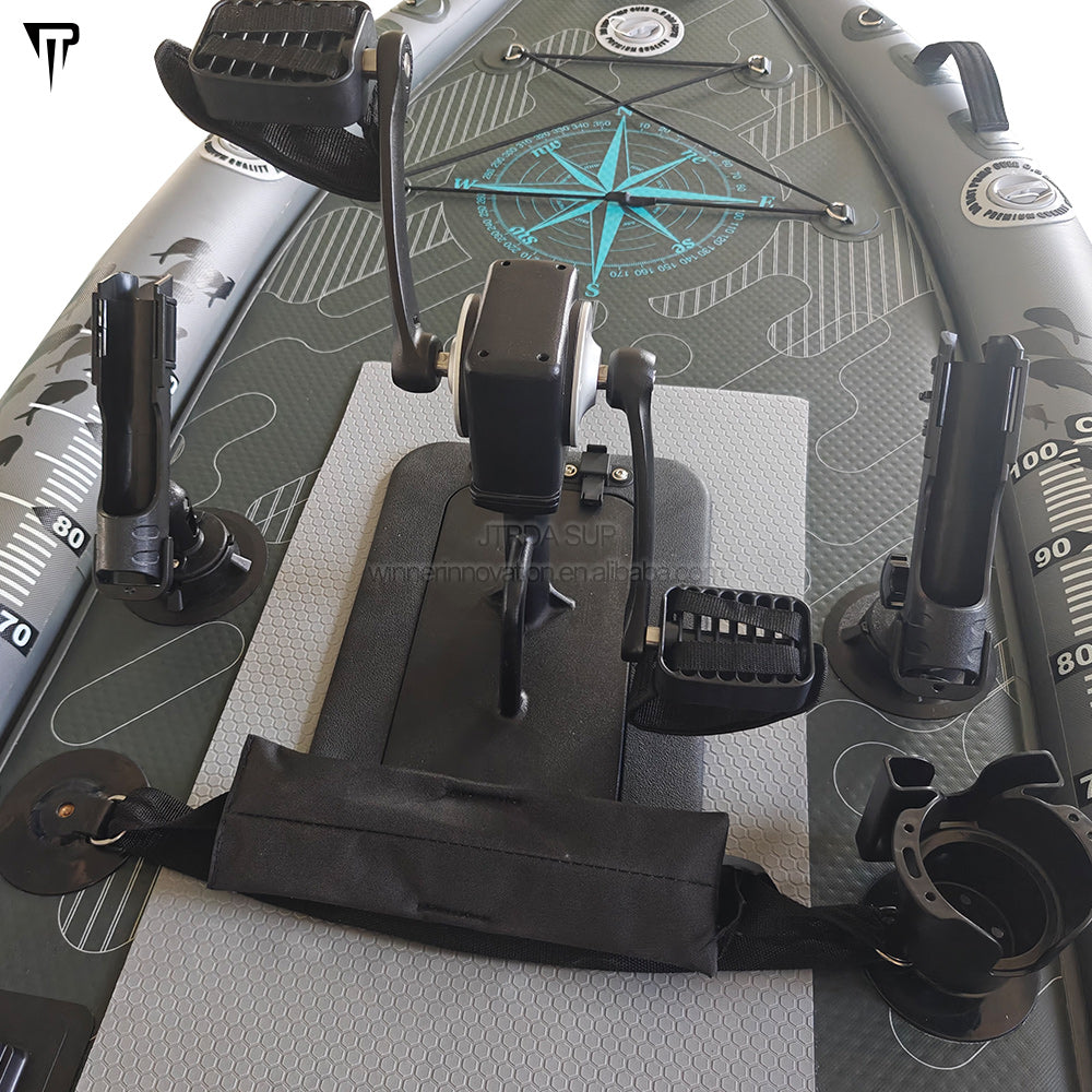 Pedal fishing boat