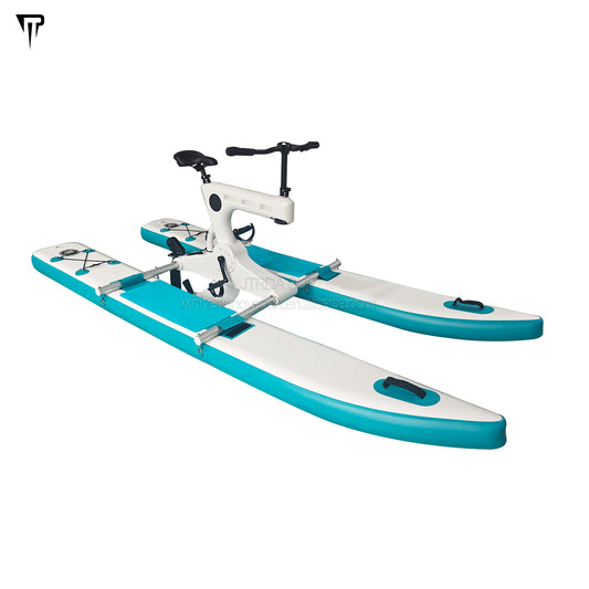 JTRDA inflatable water pedal bike set for 1 person / 2 person