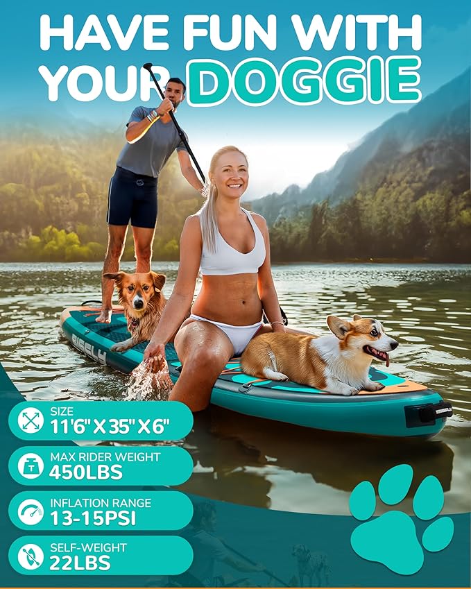 BIGFLY Pet SUP Blue 11'6