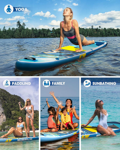BIGFLY inflatable print blue SUP set 11'