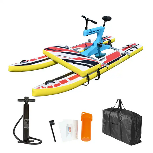 JTRDA inflatable water pedal bike set