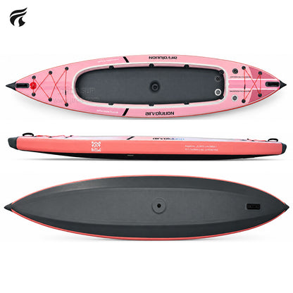 JTRDA Inflatable 2 Person Patent Drop Stitch Kayak Full set
