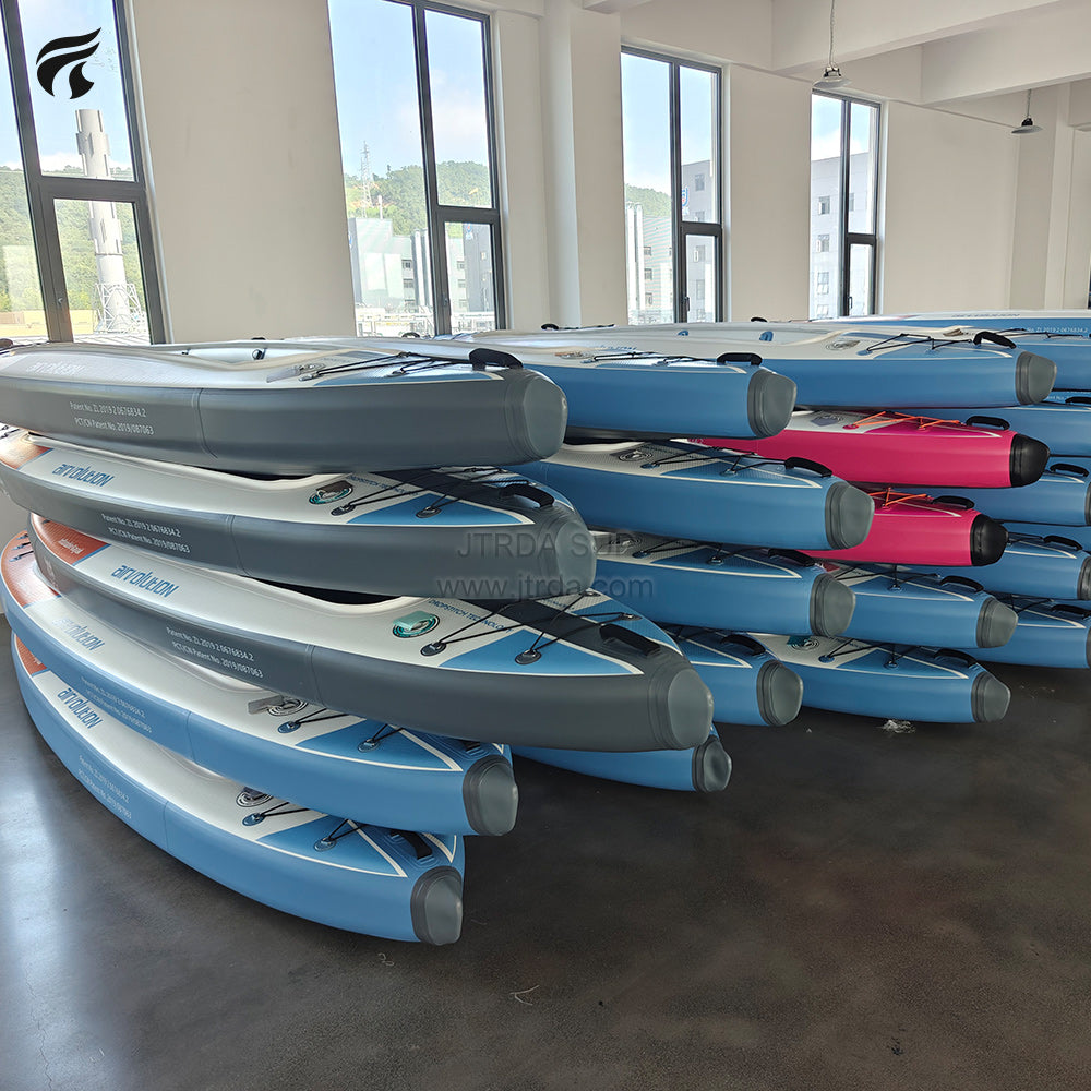 JTRDA Inflatable 2 Person Patent Drop Stitch Kayak Full set