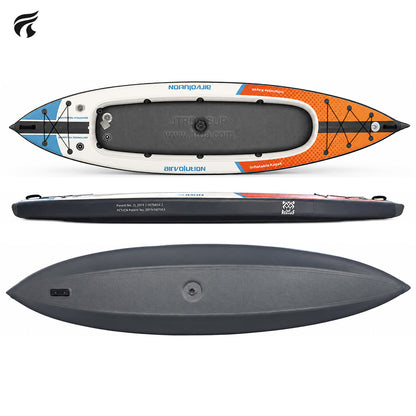 JTRDA Inflatable 2 Person Patent Drop Stitch Kayak Full set