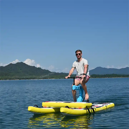 JTRDA inflatable water pedal bike set
