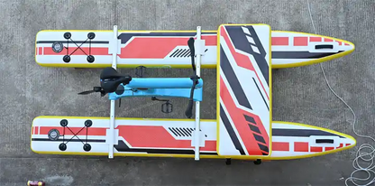 JTRDA inflatable water pedal bike set